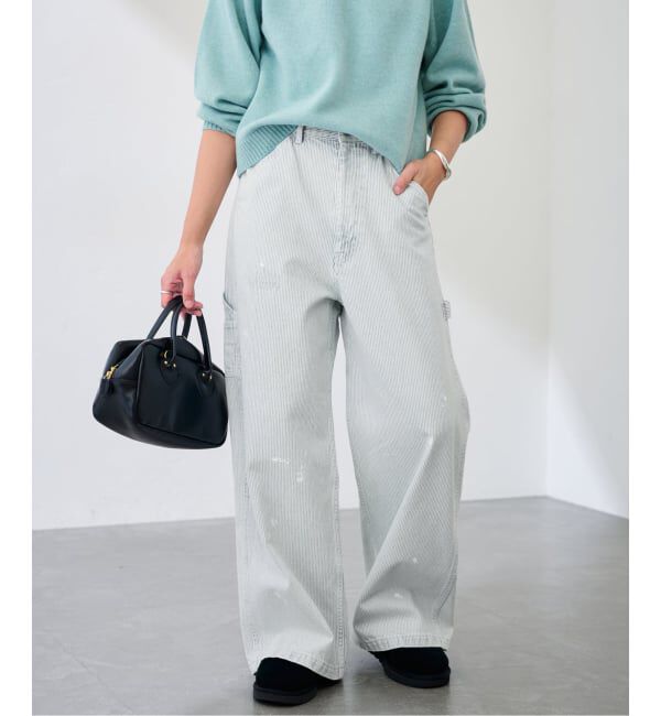 FRAMeWORK「ブリーチリペアヒッコリーパンツ」|その他|