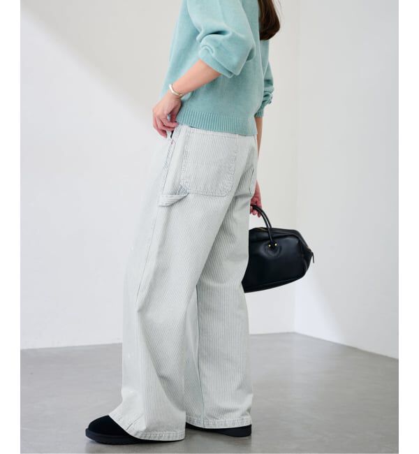 FRAMeWORK「ブリーチリペアヒッコリーパンツ」|その他|