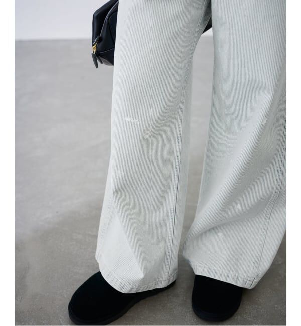 FRAMeWORK「ブリーチリペアヒッコリーパンツ」|その他|