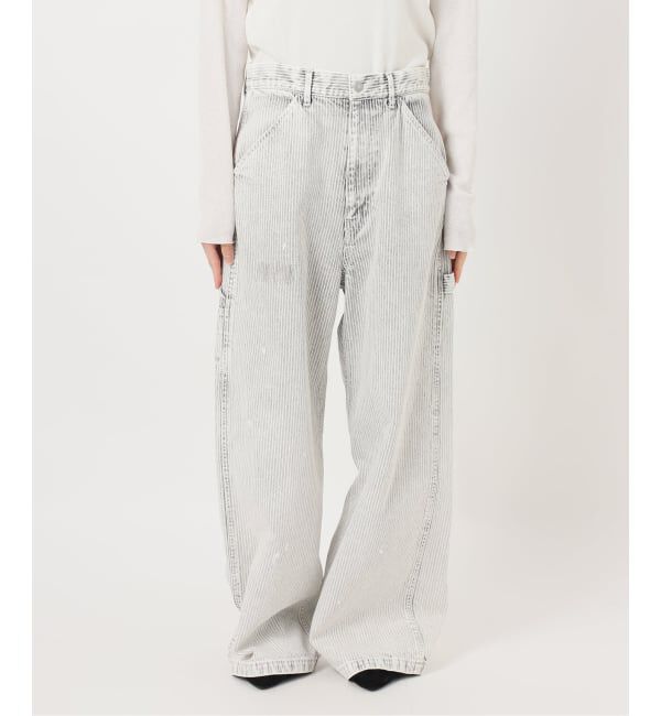 FRAMeWORK「ブリーチリペアヒッコリーパンツ」|その他|