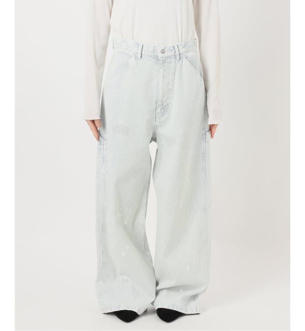 FRAMeWORK「ブリーチリペアヒッコリーパンツ」|その他|