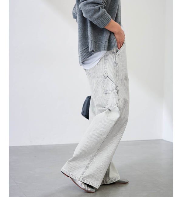 FRAMeWORK「ブリーチリペアヒッコリーパンツ」|その他|