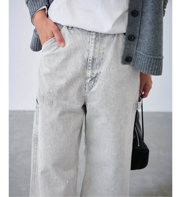 FRAMeWORK「ブリーチリペアヒッコリーパンツ」|その他|