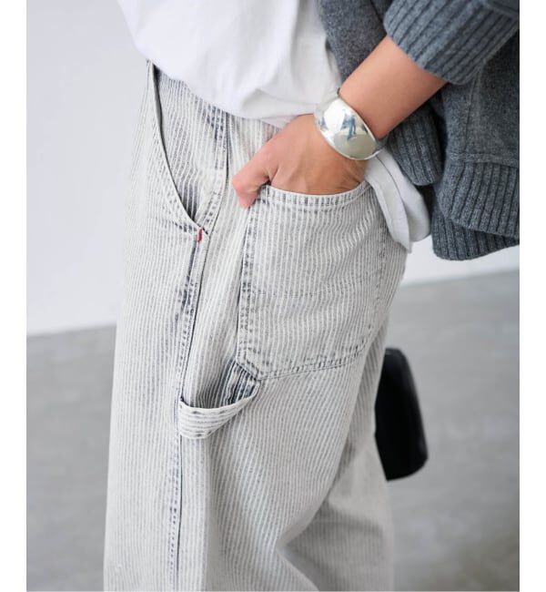 FRAMeWORK「ブリーチリペアヒッコリーパンツ」|その他|