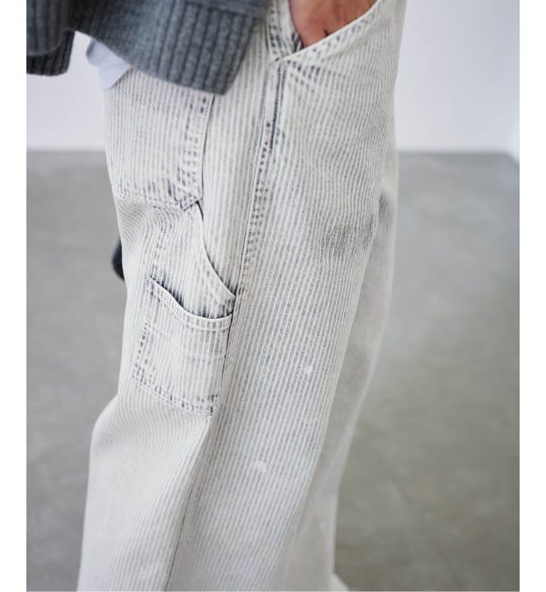 FRAMeWORK「ブリーチリペアヒッコリーパンツ」|その他|