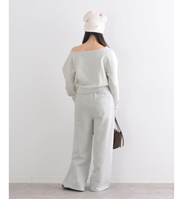 U by SPICK&SPAN「ルーズストレートスウェットパンツ」|その他|