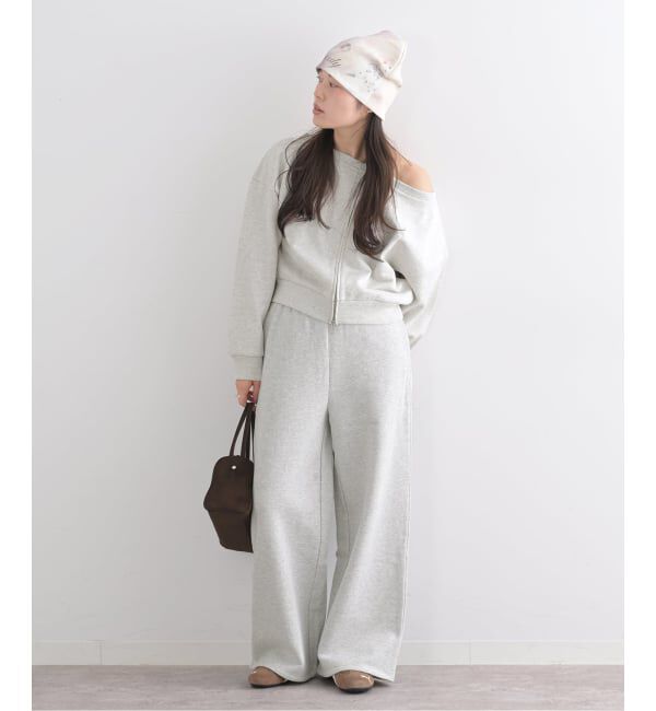 U by SPICK&SPAN「ルーズストレートスウェットパンツ」|その他|