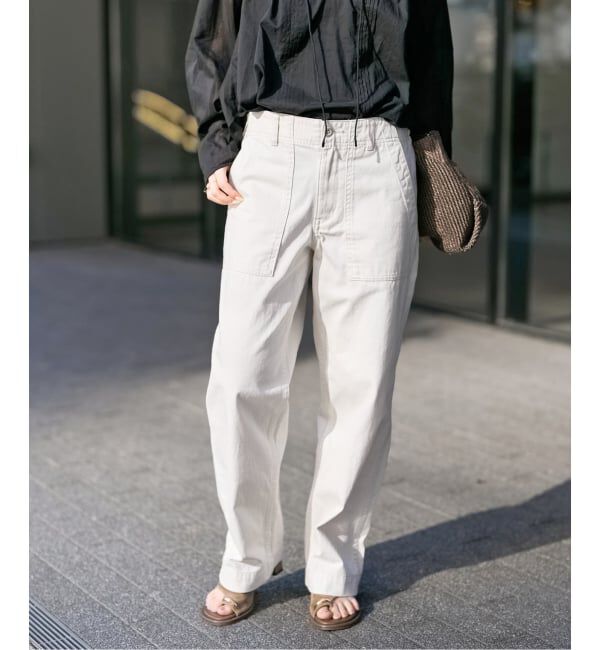 Spick and Span「《新色有り / 追加》ルーズベイカーパンツ」|カーゴ|