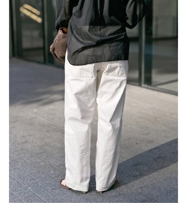 Spick and Span「《新色有り / 追加》ルーズベイカーパンツ」|カーゴ|