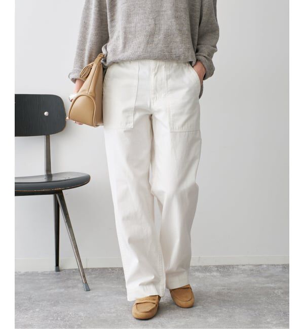 Spick and Span「《新色有り / 追加》ルーズベイカーパンツ」|カーゴ|