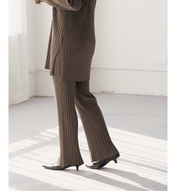 NOBLE「《セットアップ対応》RY/PL ワイドリブ パンツ」|その他|