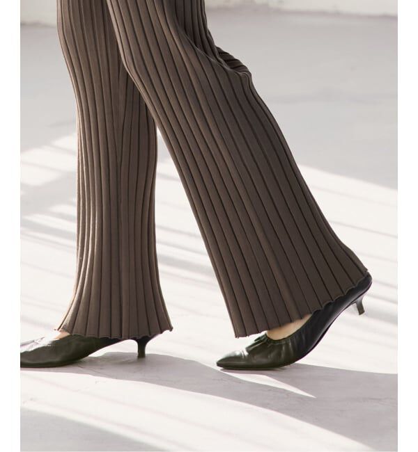 NOBLE「《セットアップ対応》RY/PL ワイドリブ パンツ」|その他|