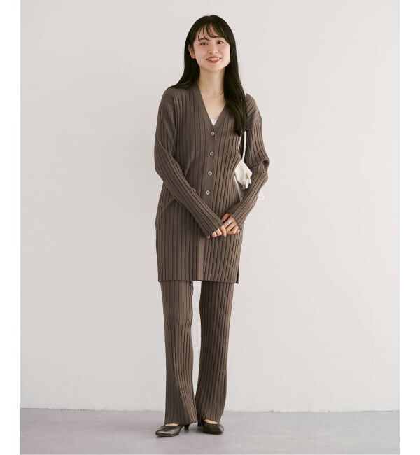 NOBLE「《セットアップ対応》RY/PL ワイドリブ パンツ」|その他|