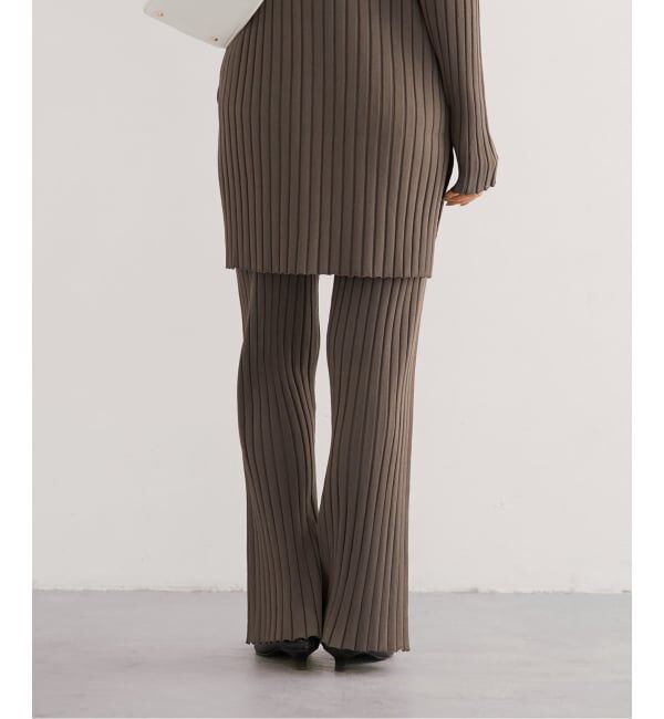 NOBLE「《セットアップ対応》RY/PL ワイドリブ パンツ」|その他|