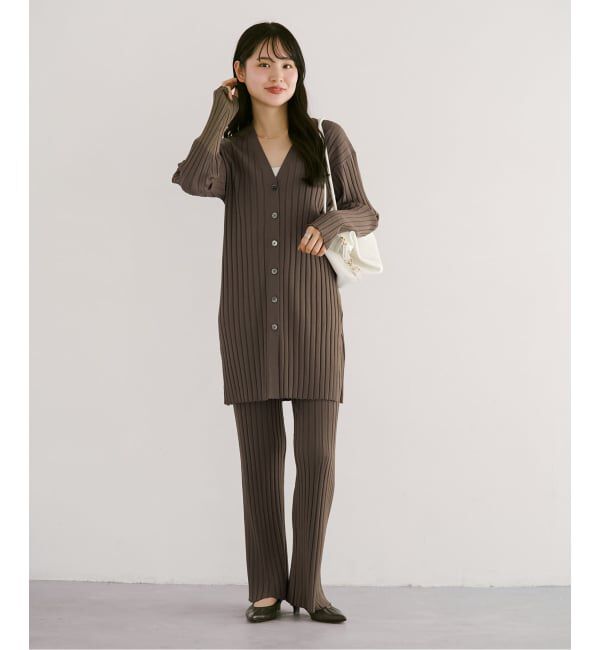 NOBLE「《セットアップ対応》RY/PL ワイドリブ パンツ」|その他|