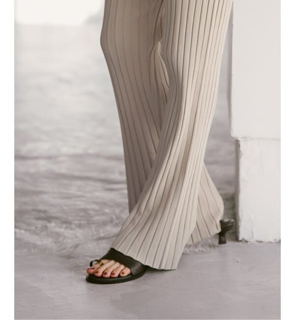 NOBLE「《セットアップ対応》RY/PL ワイドリブ パンツ」|その他|