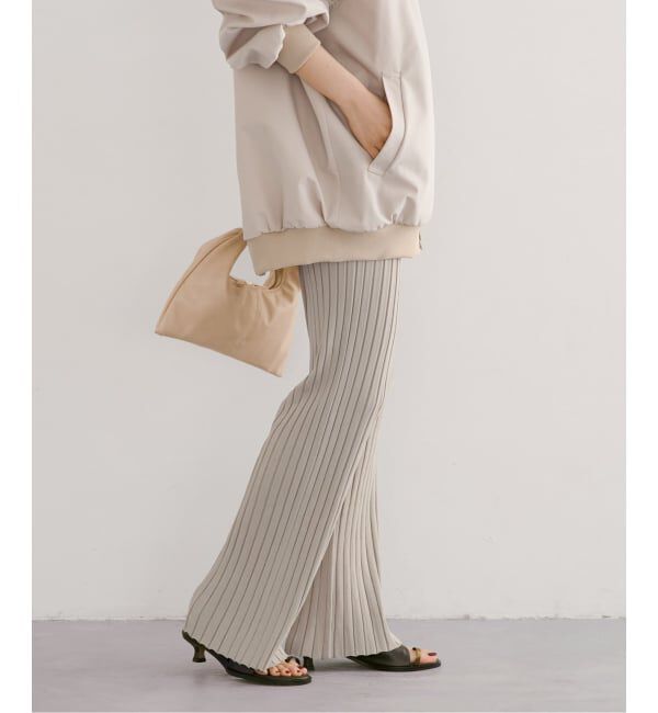 NOBLE「《セットアップ対応》RY/PL ワイドリブ パンツ」|その他|