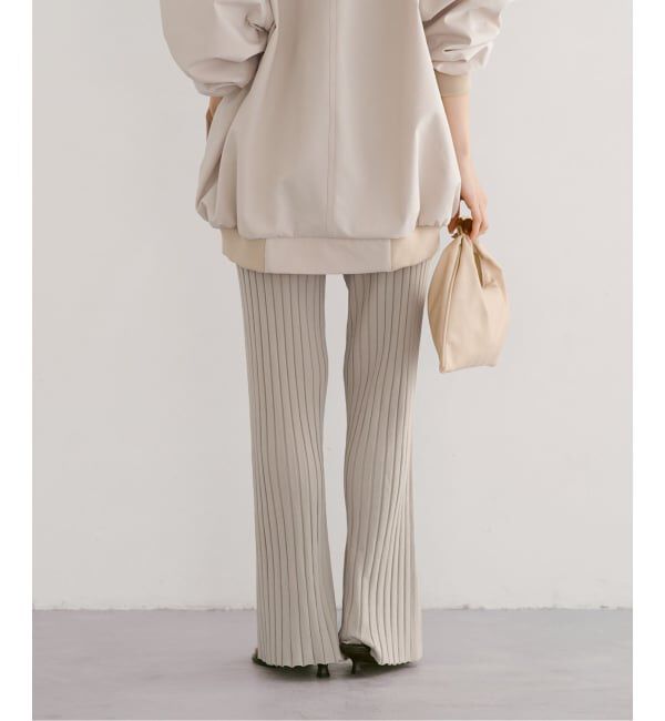 NOBLE「《セットアップ対応》RY/PL ワイドリブ パンツ」|その他|