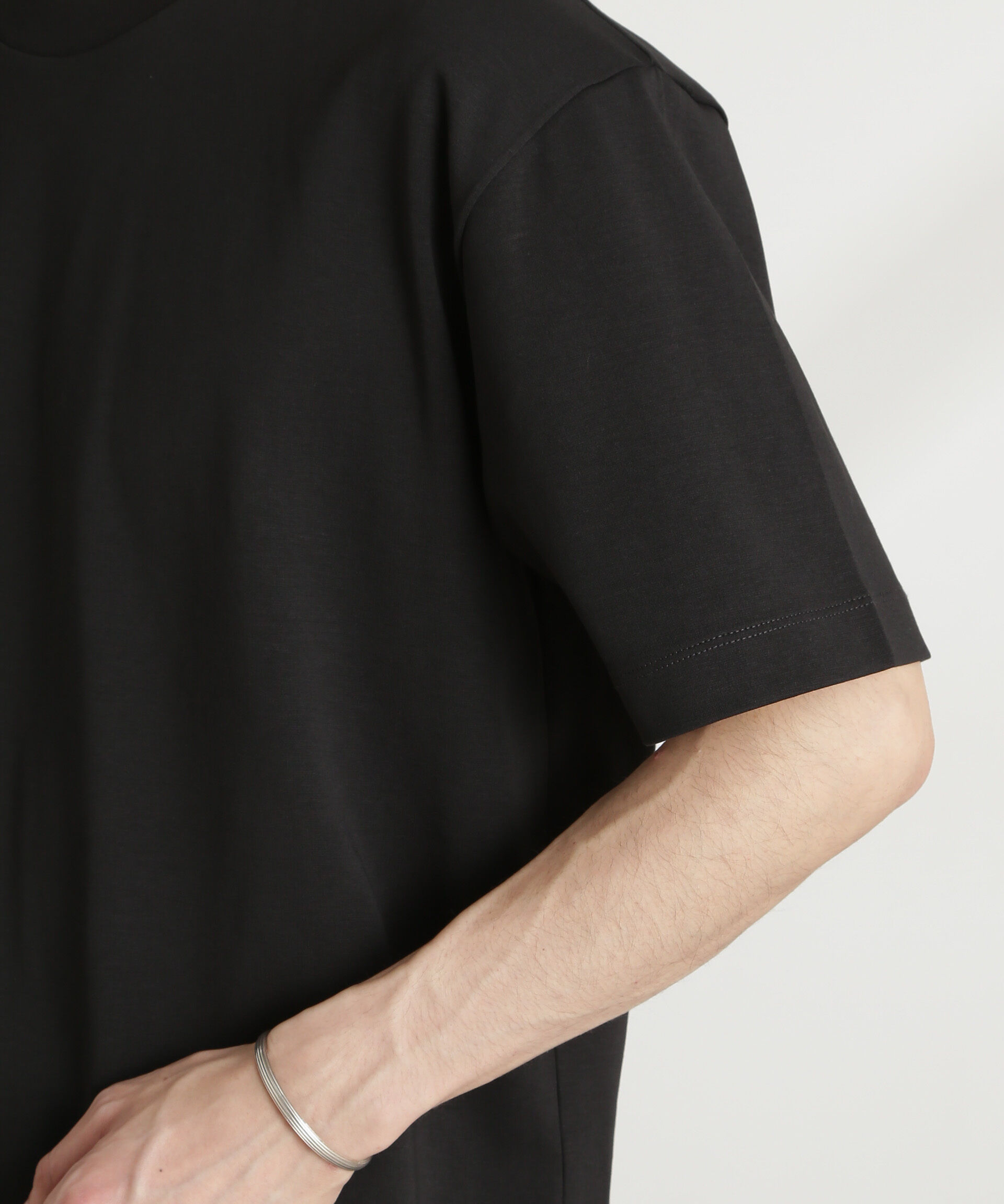 nano･universe「ダブルスムースクルーネックBIGTシャツ 半袖」|Tシャツ・カットソー|