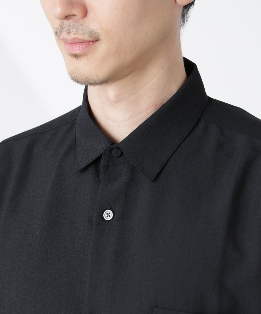 nano･universe「セオアルファシャツ 半袖（セットアップ可）」|シャツ・ブラウス|