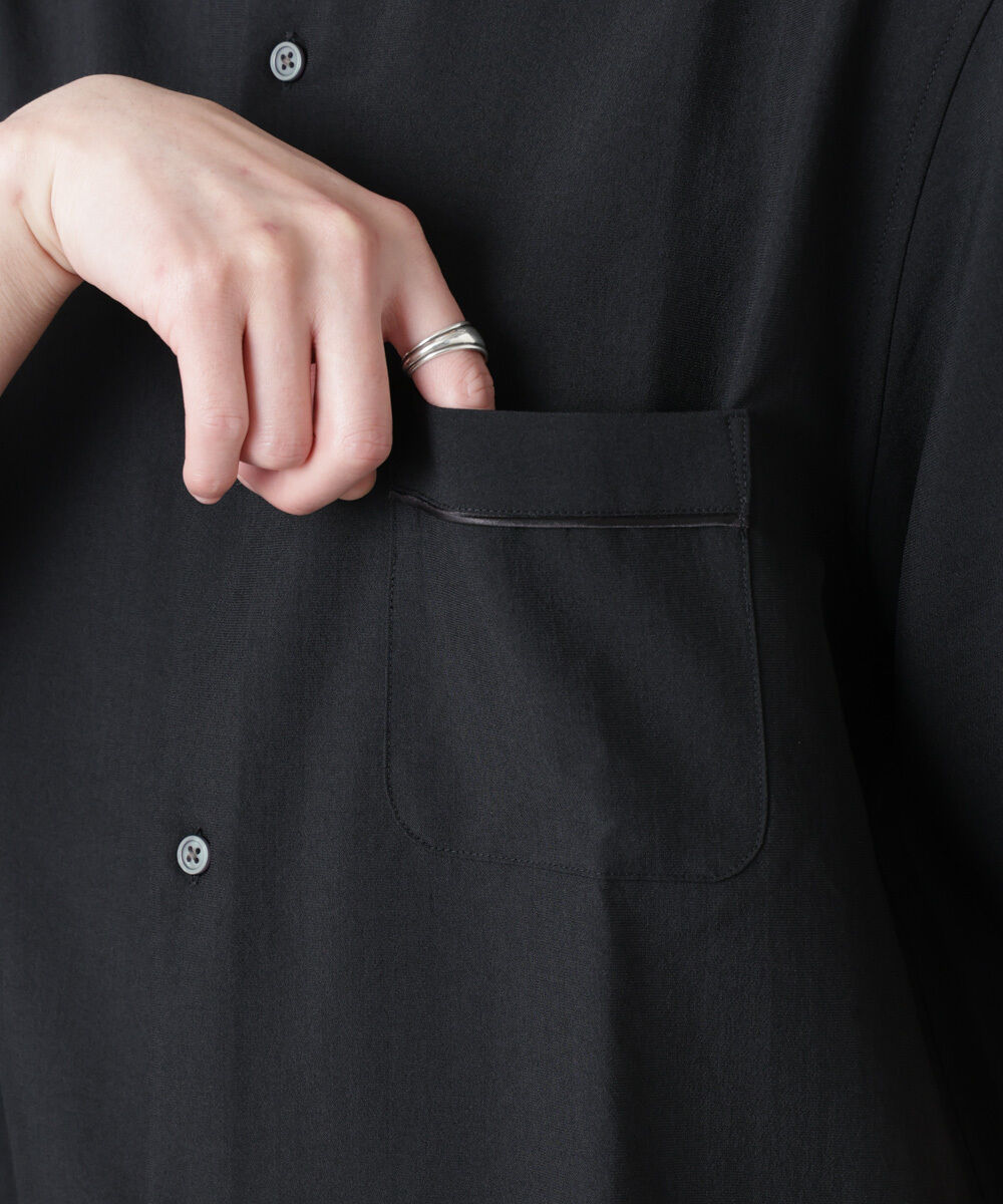 nano･universe「セオアルファシャツ 半袖（セットアップ可）」|シャツ・ブラウス|