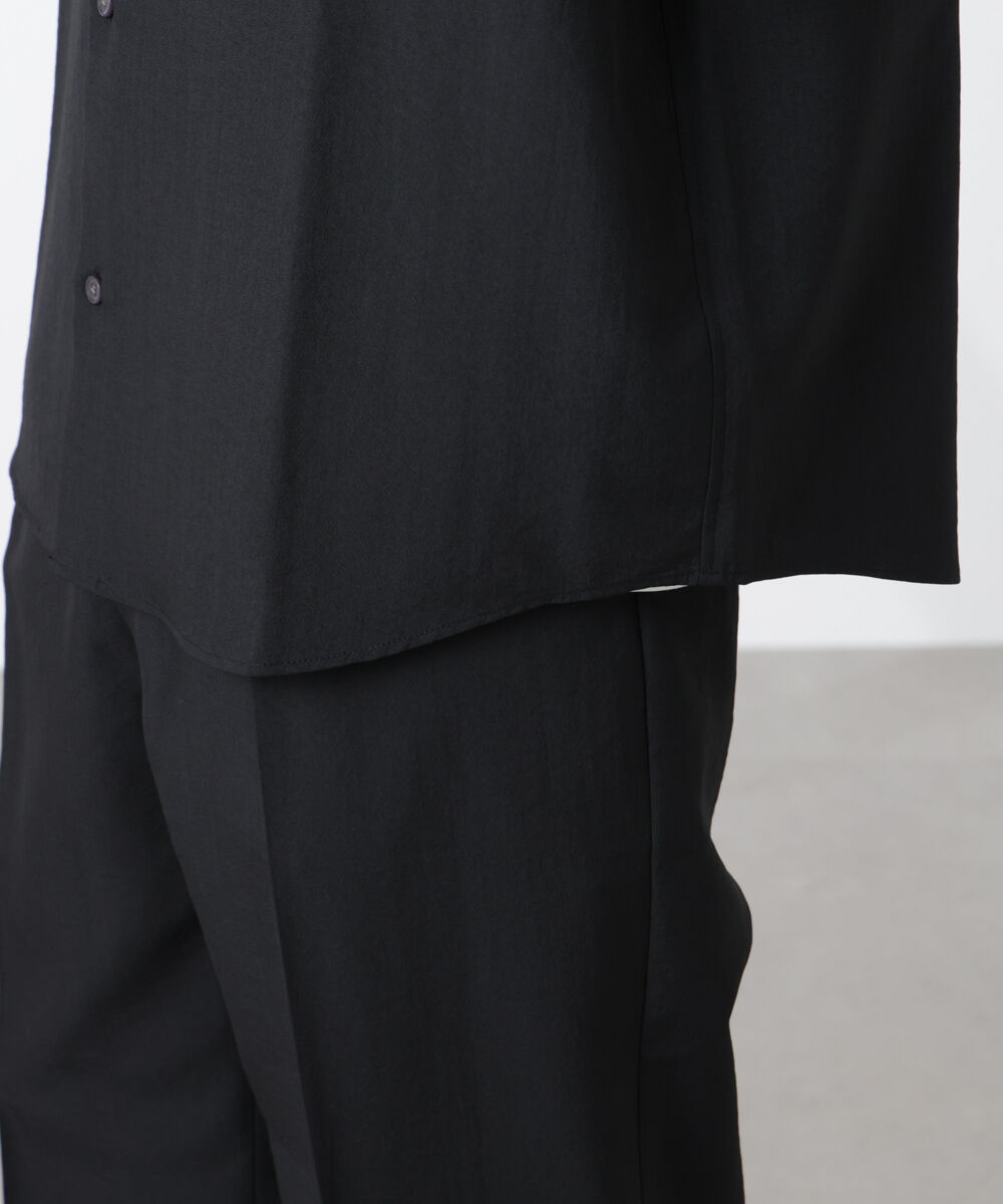 nano･universe「セオアルファシャツ 半袖（セットアップ可）」|シャツ・ブラウス|