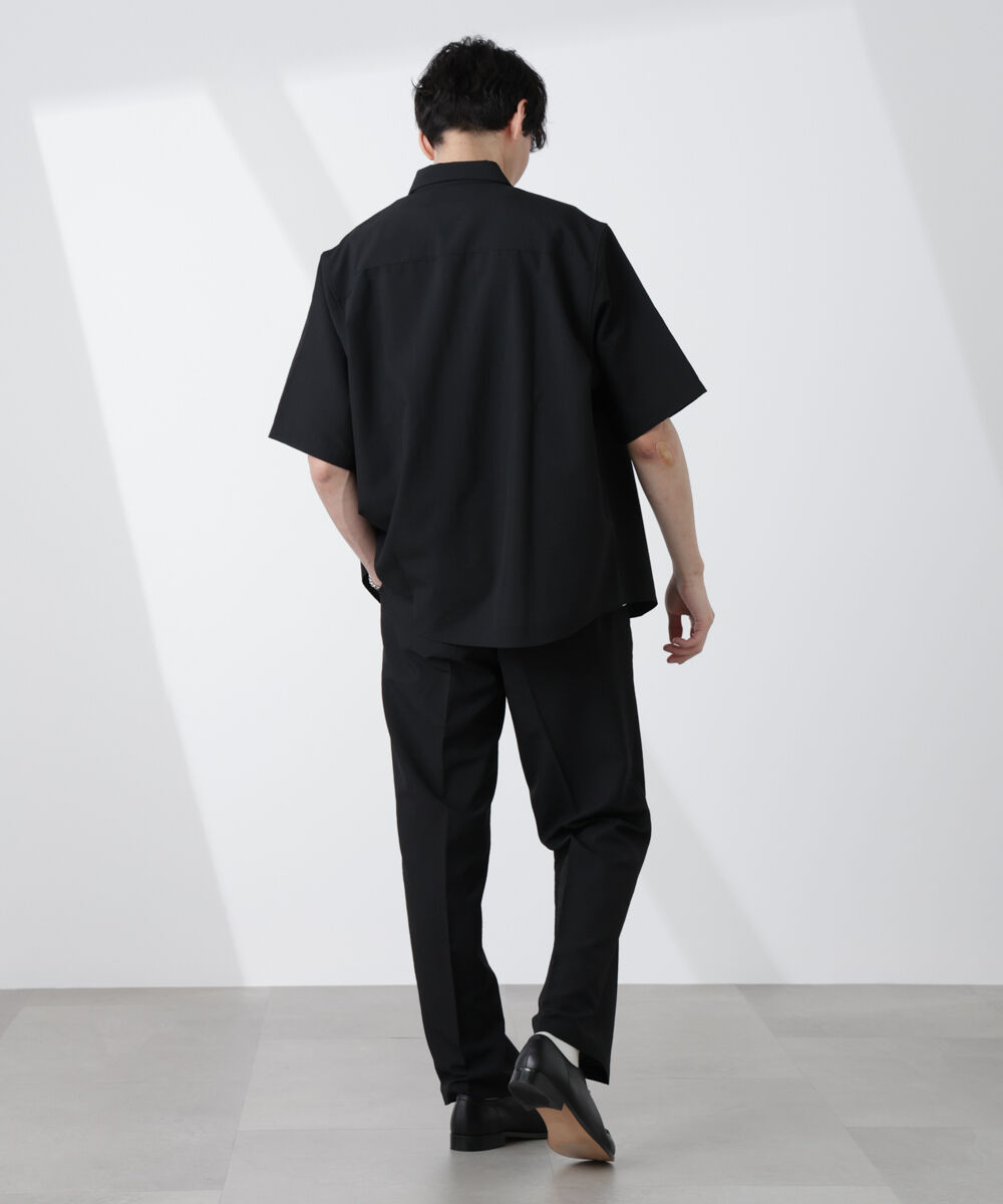 nano･universe「セオアルファシャツ 半袖（セットアップ可）」|シャツ・ブラウス|