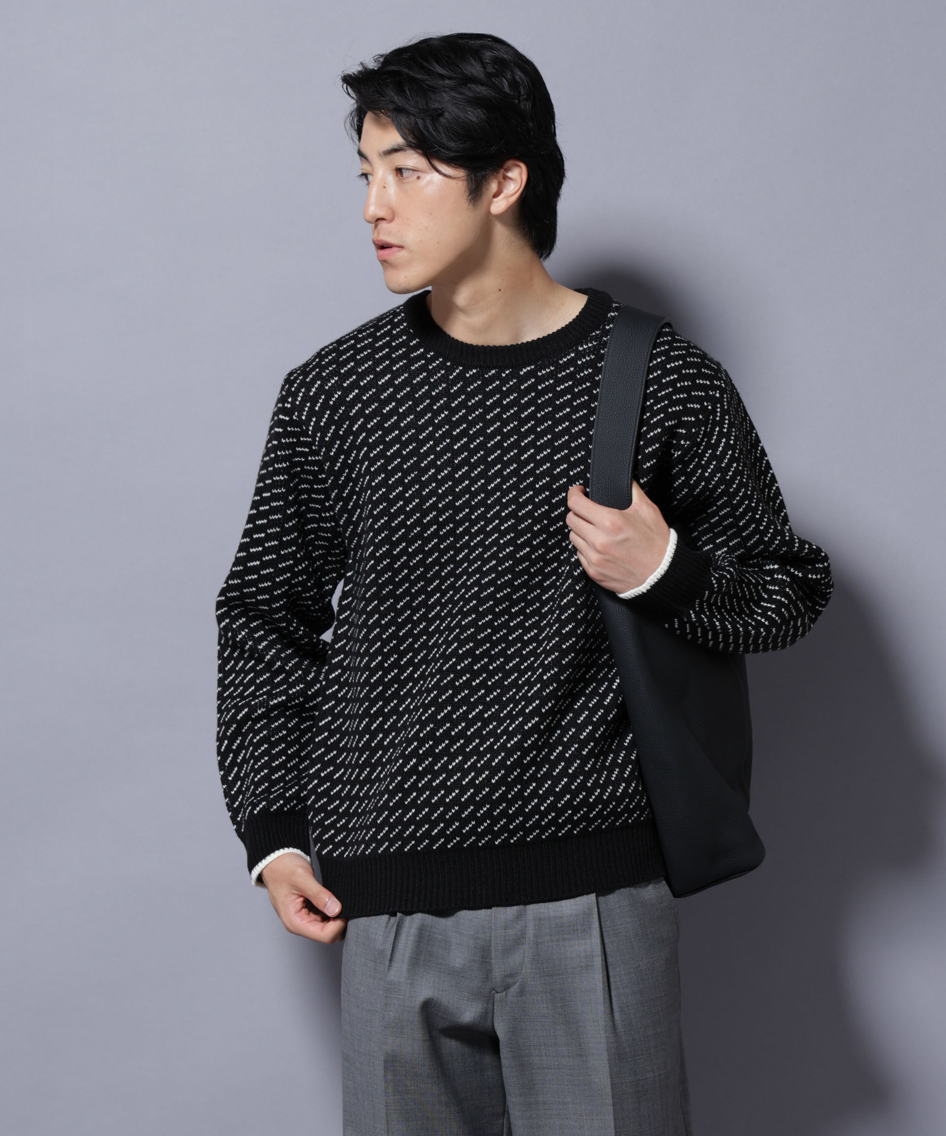 nano･universe「バーズアイニット」|ニット・セーター|