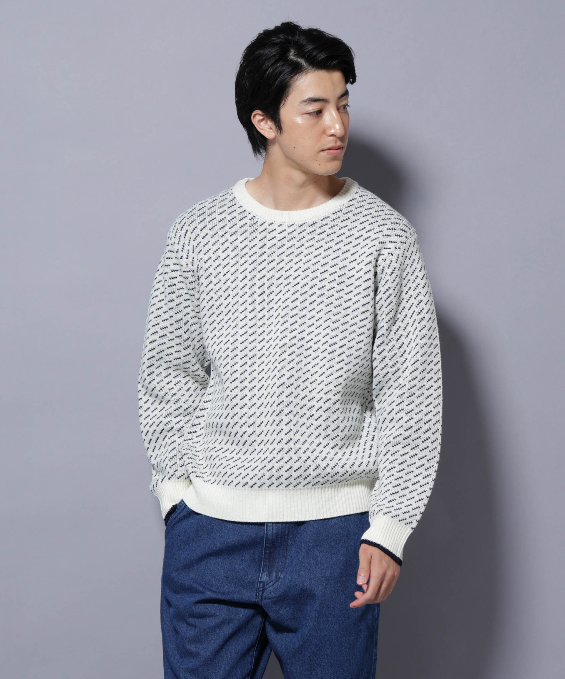 nano･universe「バーズアイニット」|ニット・セーター|