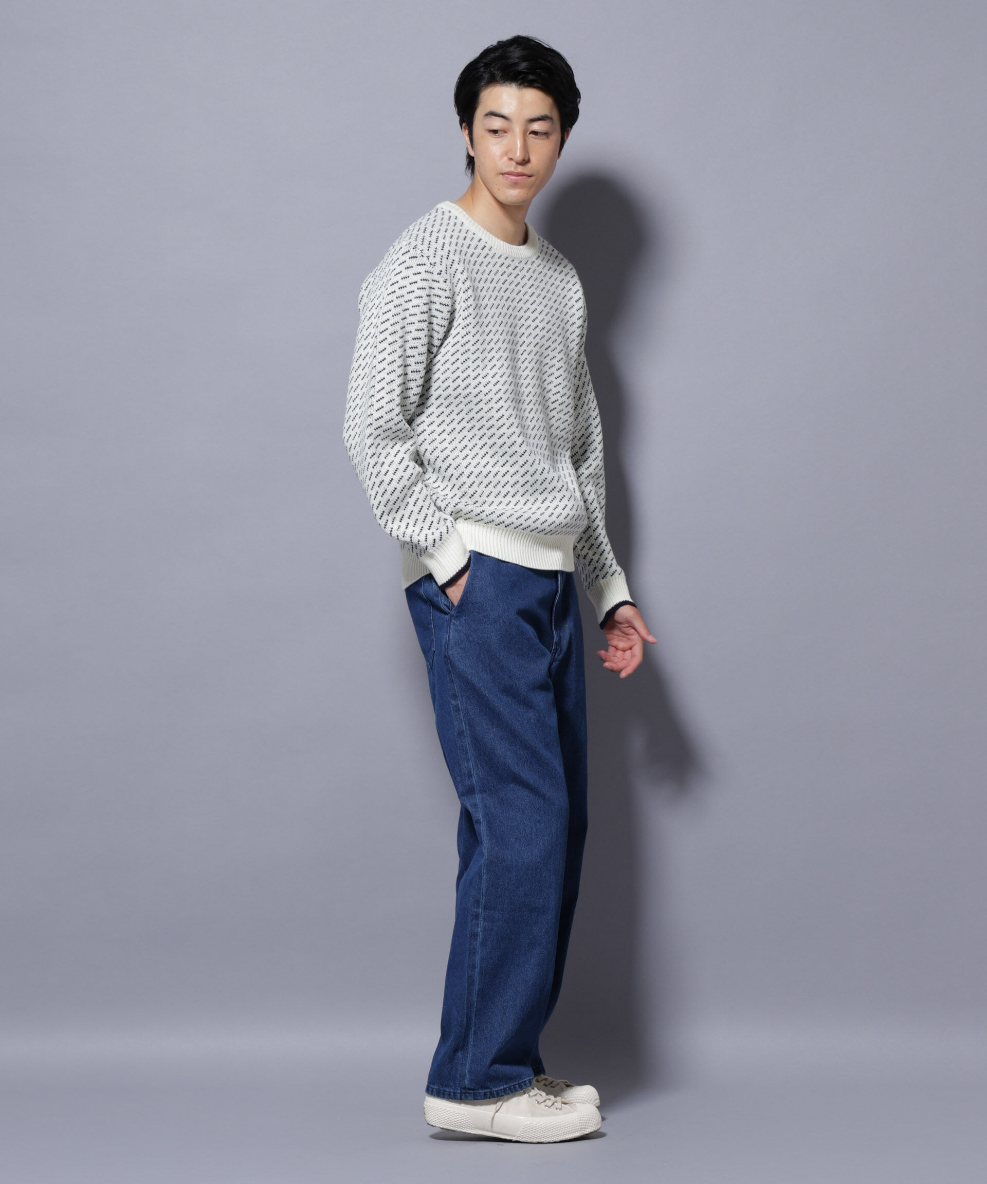 nano･universe「バーズアイニット」|ニット・セーター|