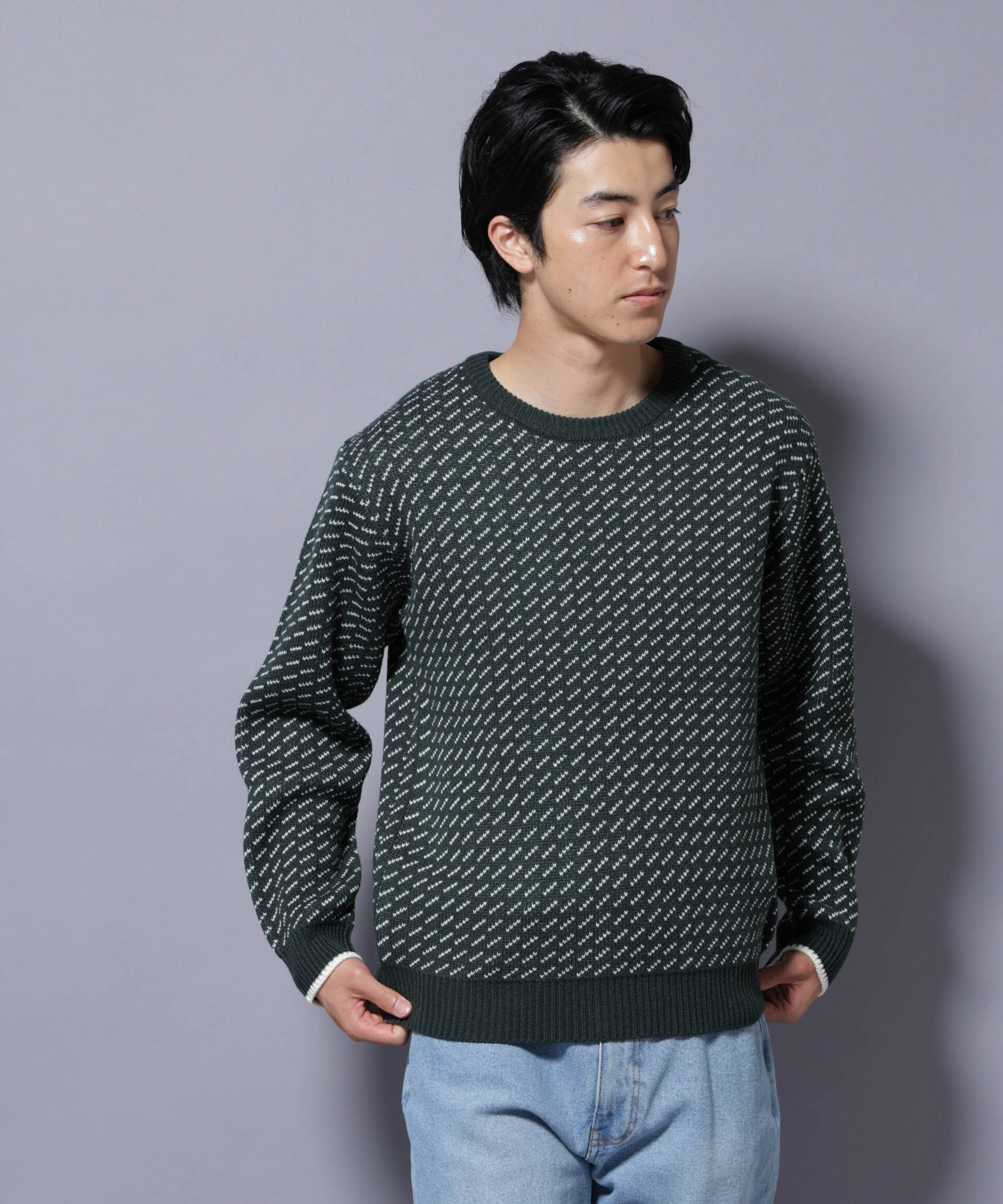 nano･universe「バーズアイニット」|ニット・セーター|