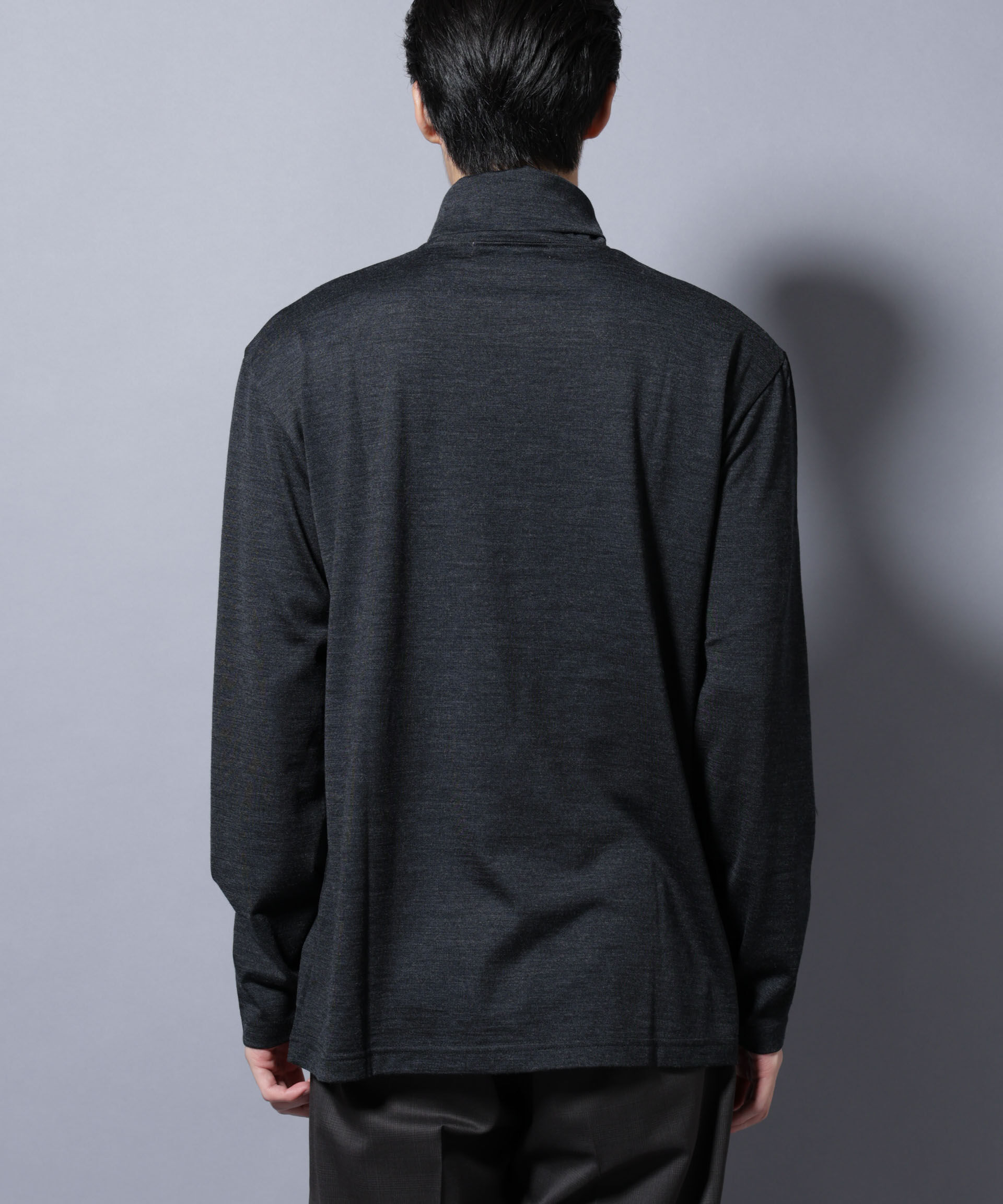 nano･universe「MIYATA&times;NANO JAPAN MADE 100%WOOL タートルネック」|Tシャツ・カットソー|