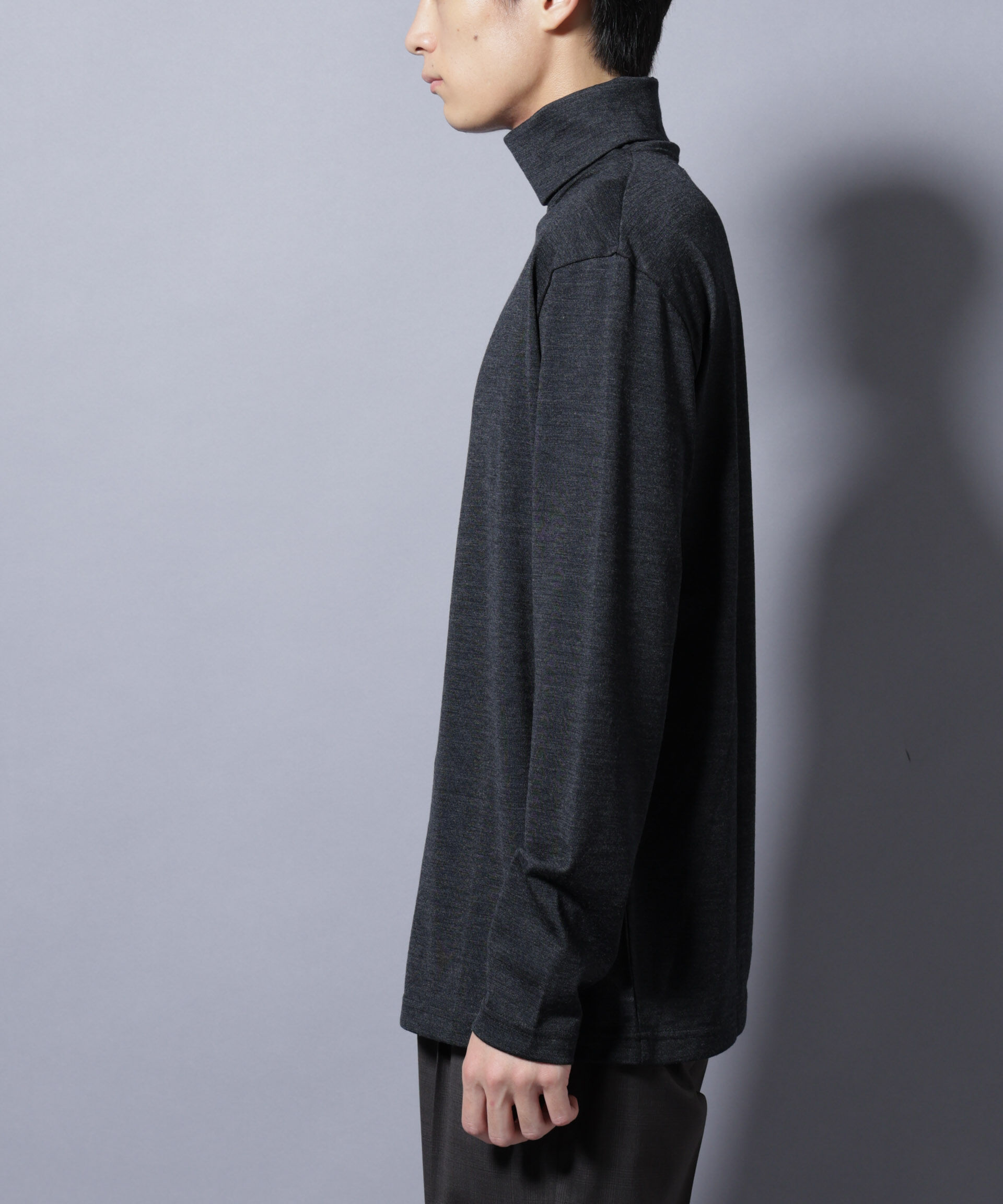 nano･universe「MIYATA&times;NANO JAPAN MADE 100%WOOL タートルネック」|Tシャツ・カットソー|