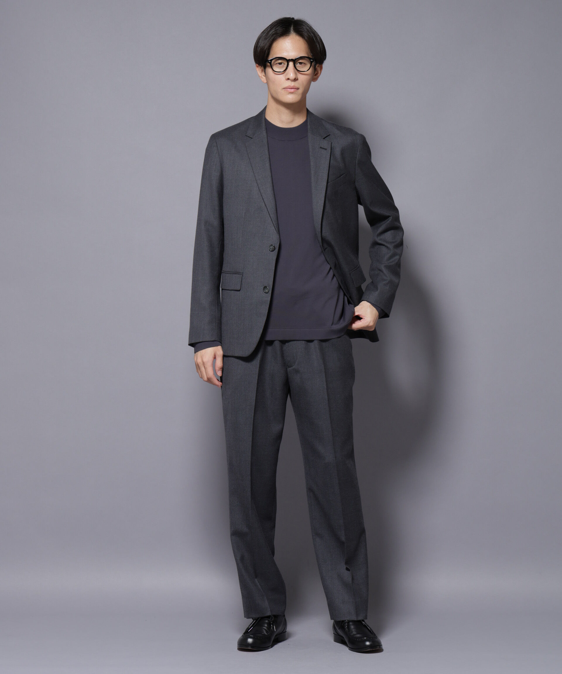 nano･universe「「N JACKET PREMIUM」RENU(R)洗えるサキソニーストレートパンツ」|スーツ|