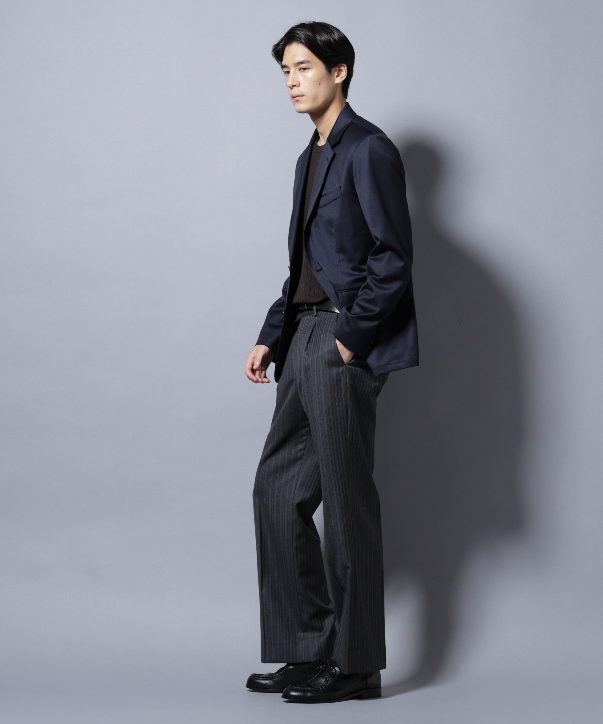 nano･universe「｢Damerino Select｣ ウールシルクベネシャンジャケット(セットアップ可)」|スーツ|