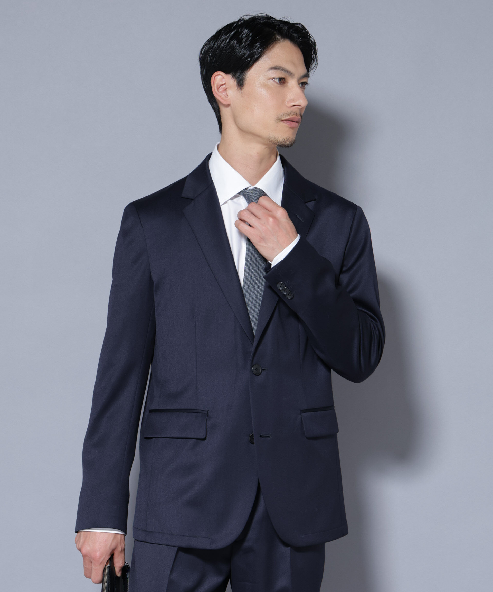 nano･universe「｢Damerino Select｣ ウールシルクベネシャンジャケット(セットアップ可)」|スーツ|