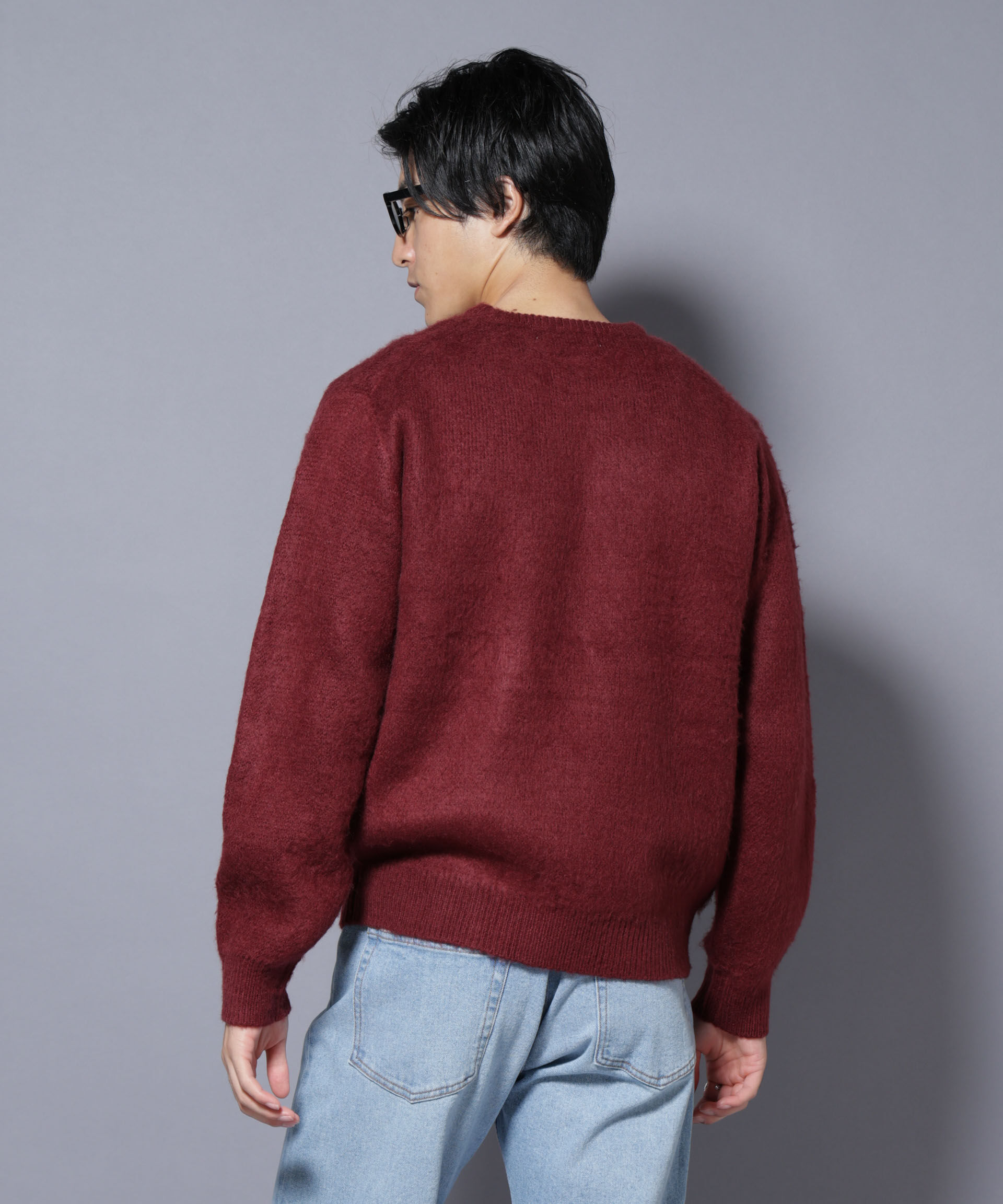 nano･universe「モヘヤライクプルオーバーニット」|ニット・セーター|