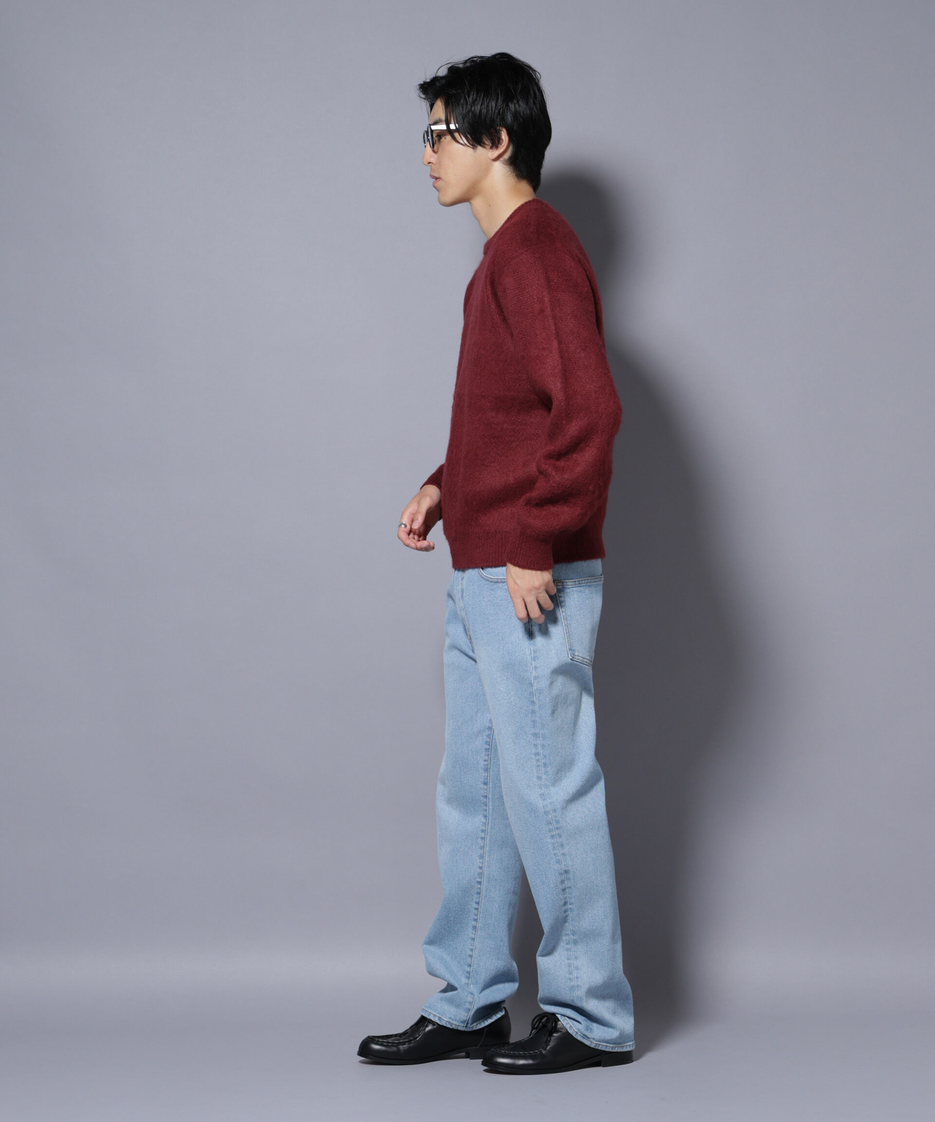 nano･universe「モヘヤライクプルオーバーニット」|ニット・セーター|