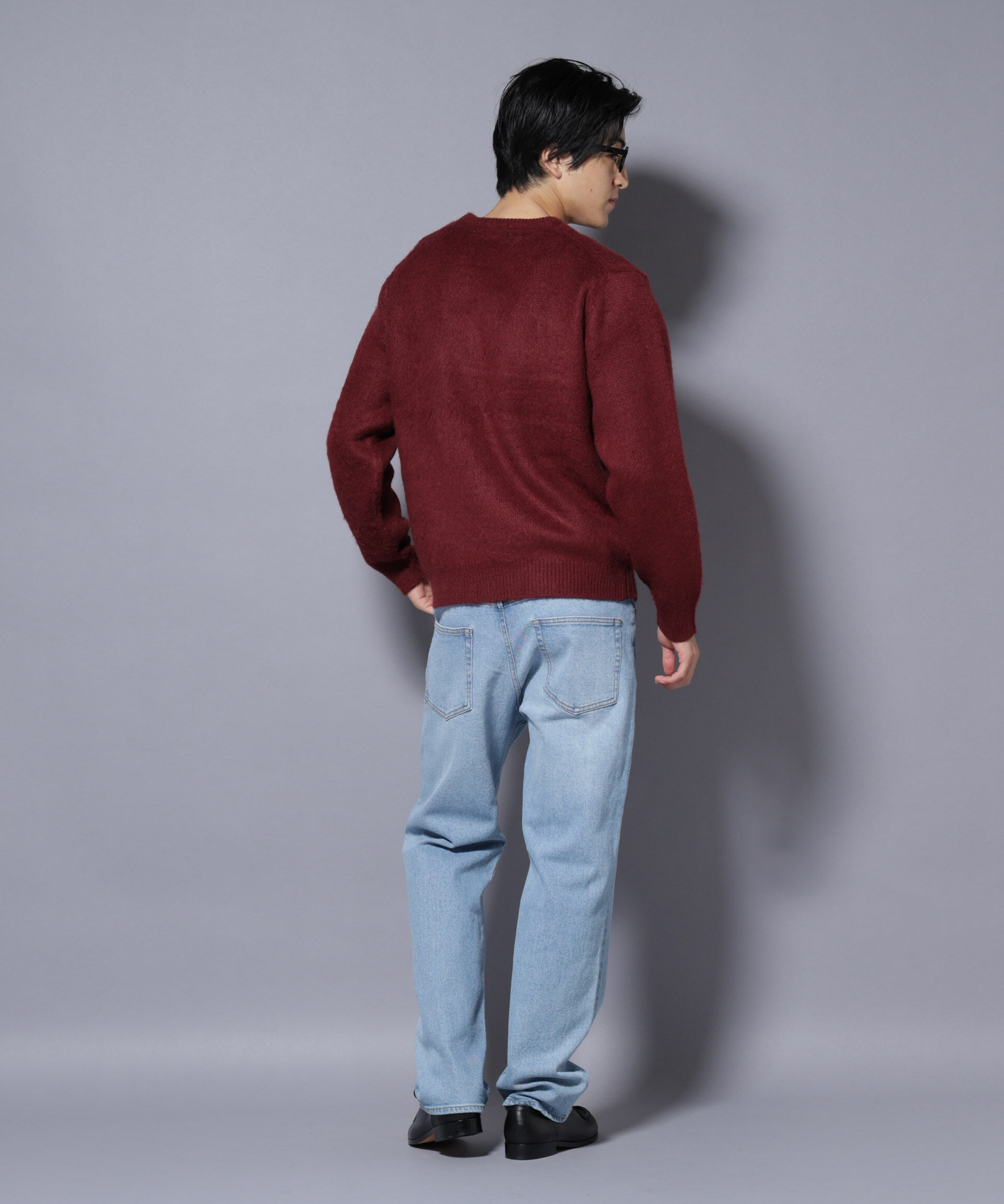 nano･universe「モヘヤライクプルオーバーニット」|ニット・セーター|