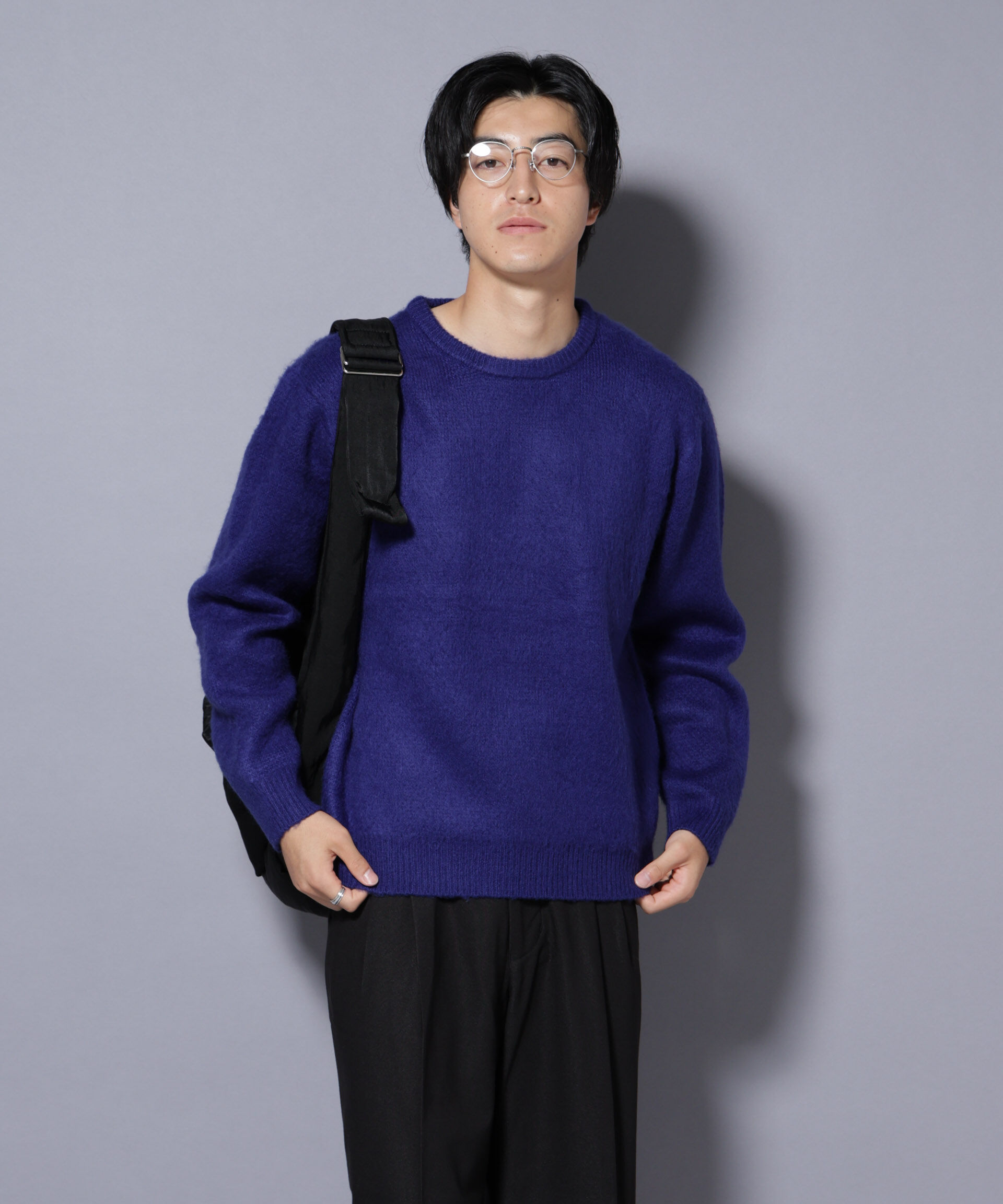 nano･universe「モヘヤライクプルオーバーニット」|ニット・セーター|