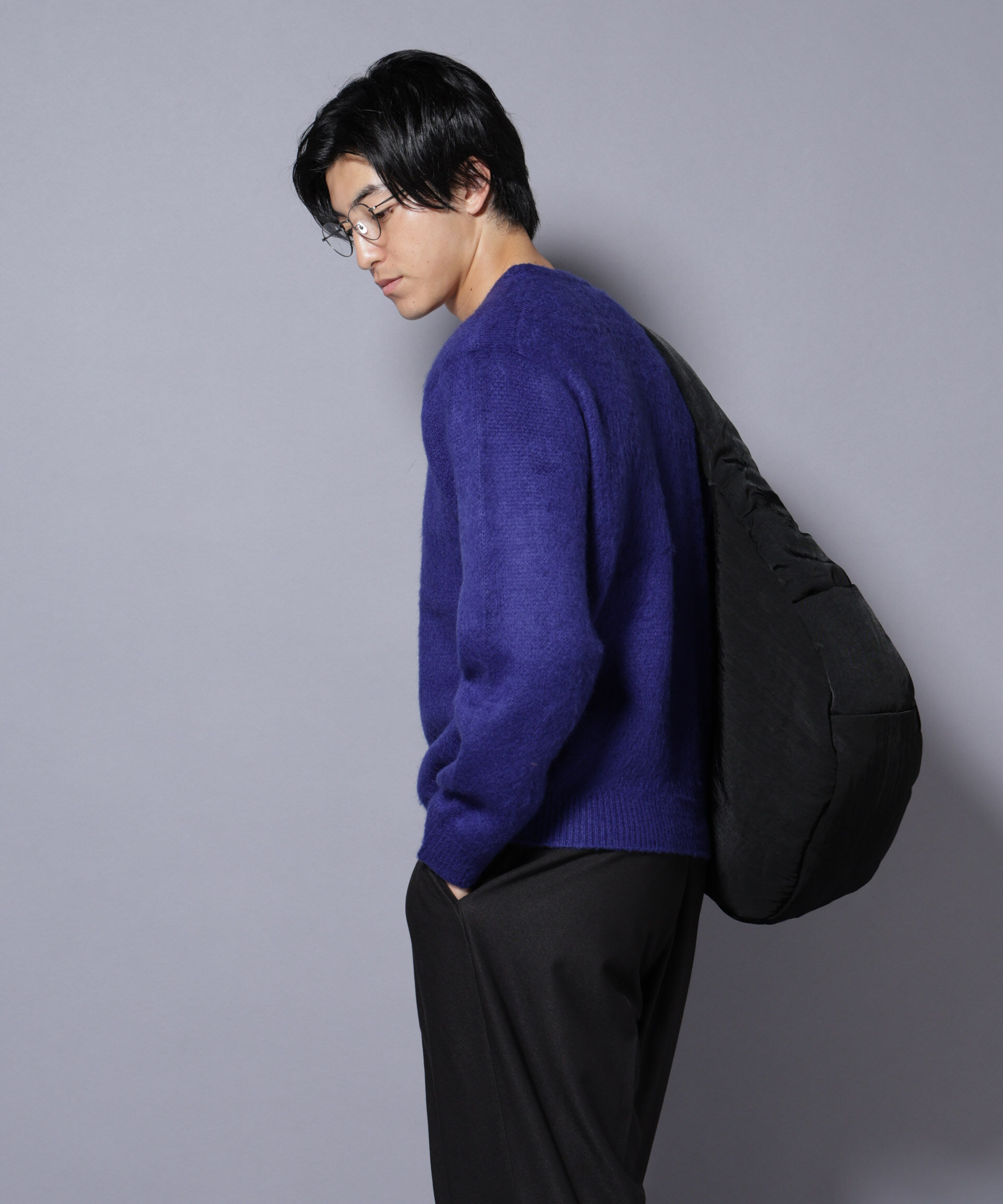 nano･universe「モヘヤライクプルオーバーニット」|ニット・セーター|