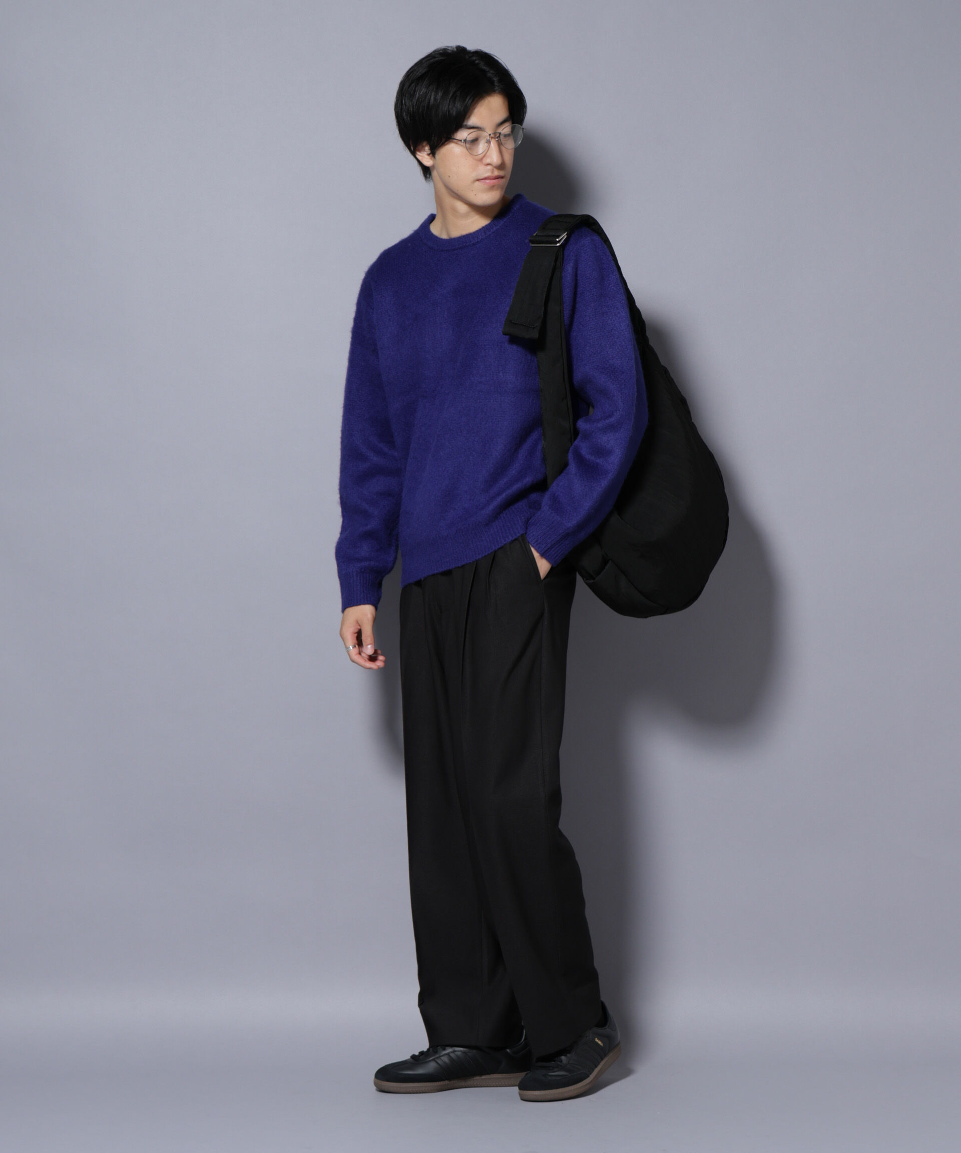 nano･universe「モヘヤライクプルオーバーニット」|ニット・セーター|