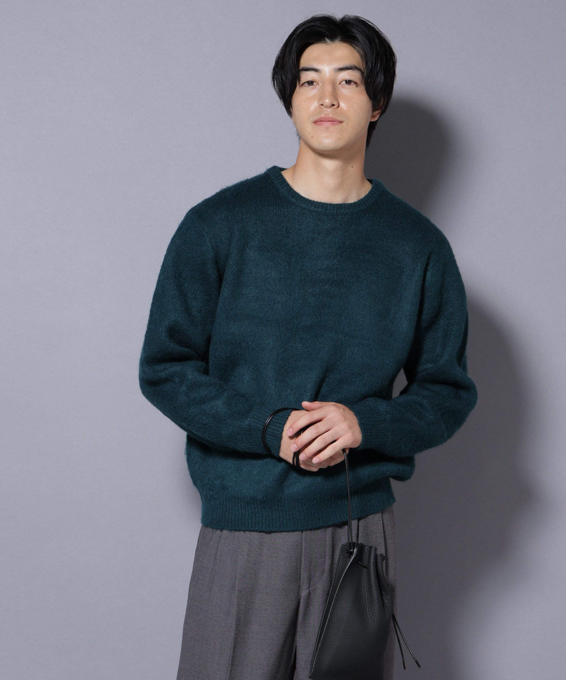 nano･universe「モヘヤライクプルオーバーニット」|ニット・セーター|