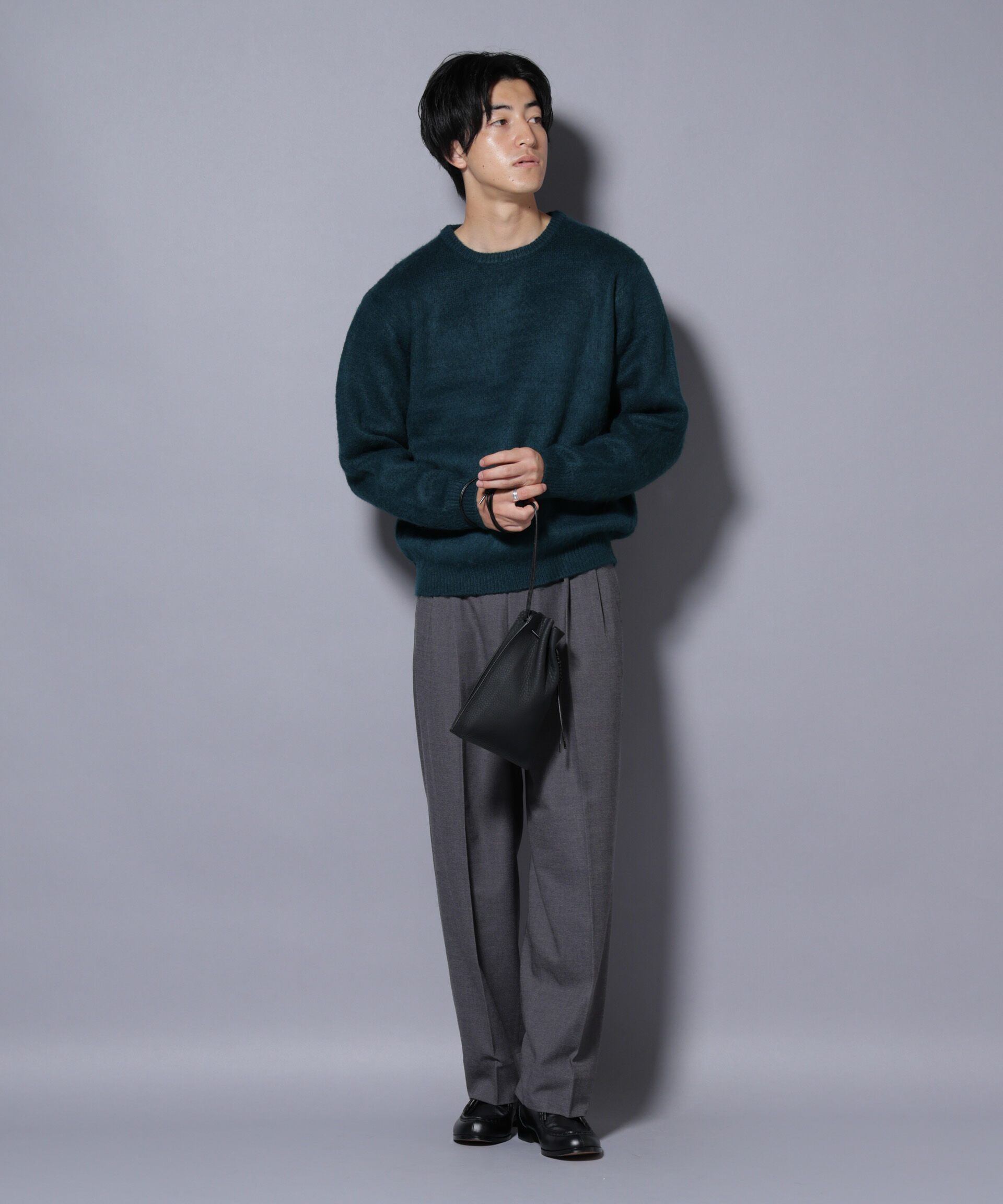 nano･universe「モヘヤライクプルオーバーニット」|ニット・セーター|