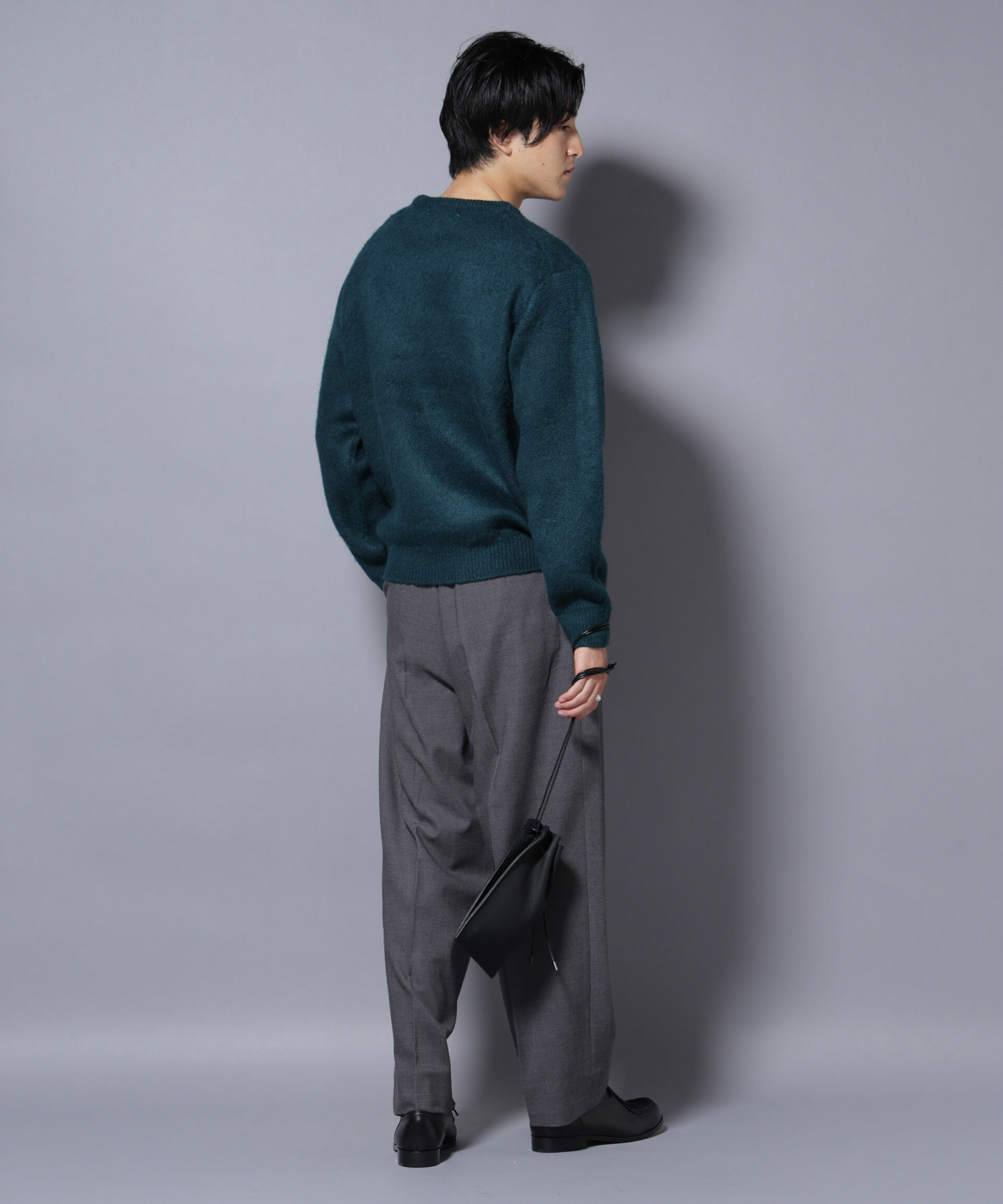 nano･universe「モヘヤライクプルオーバーニット」|ニット・セーター|