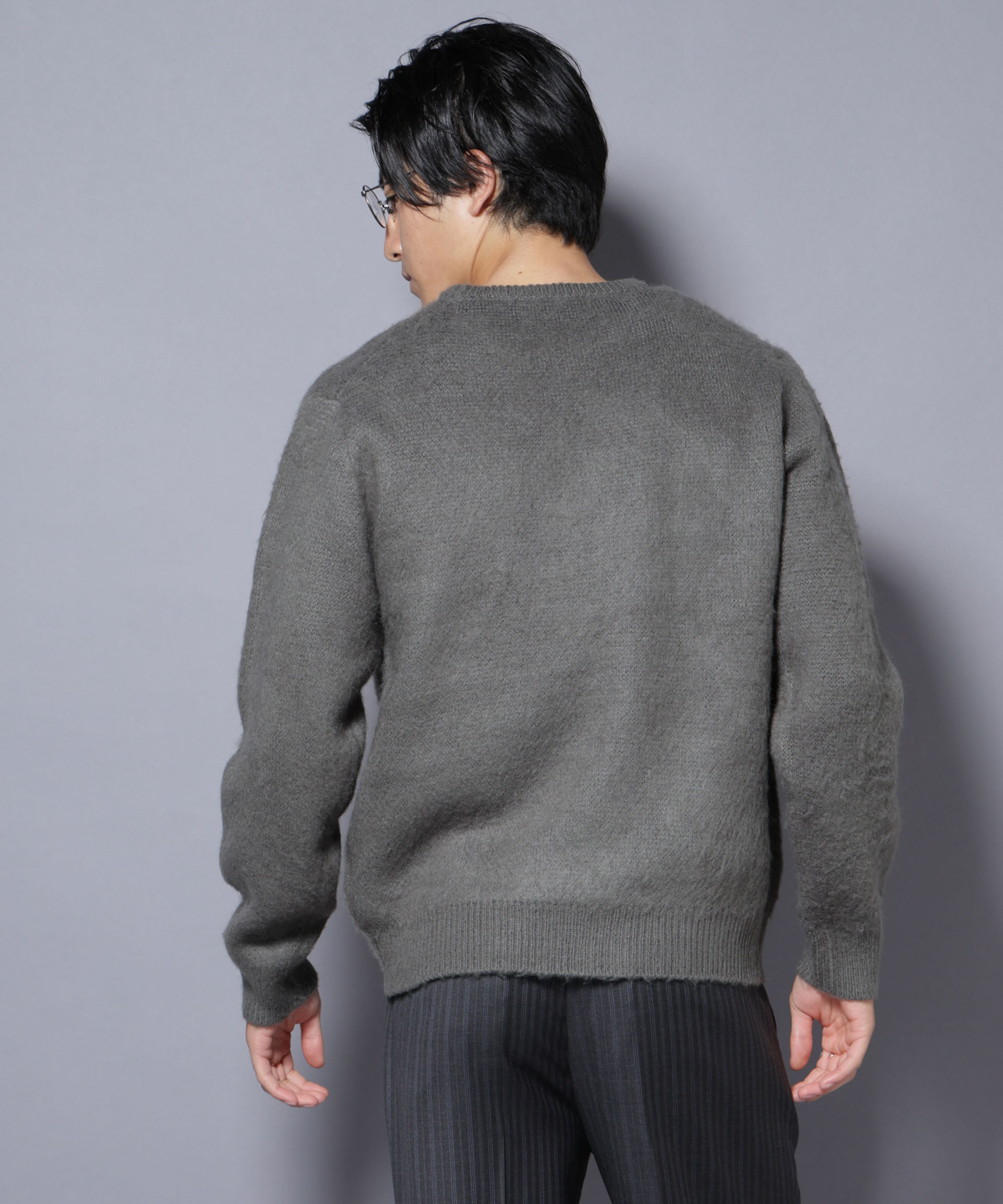 nano･universe「モヘヤライクプルオーバーニット」|ニット・セーター|