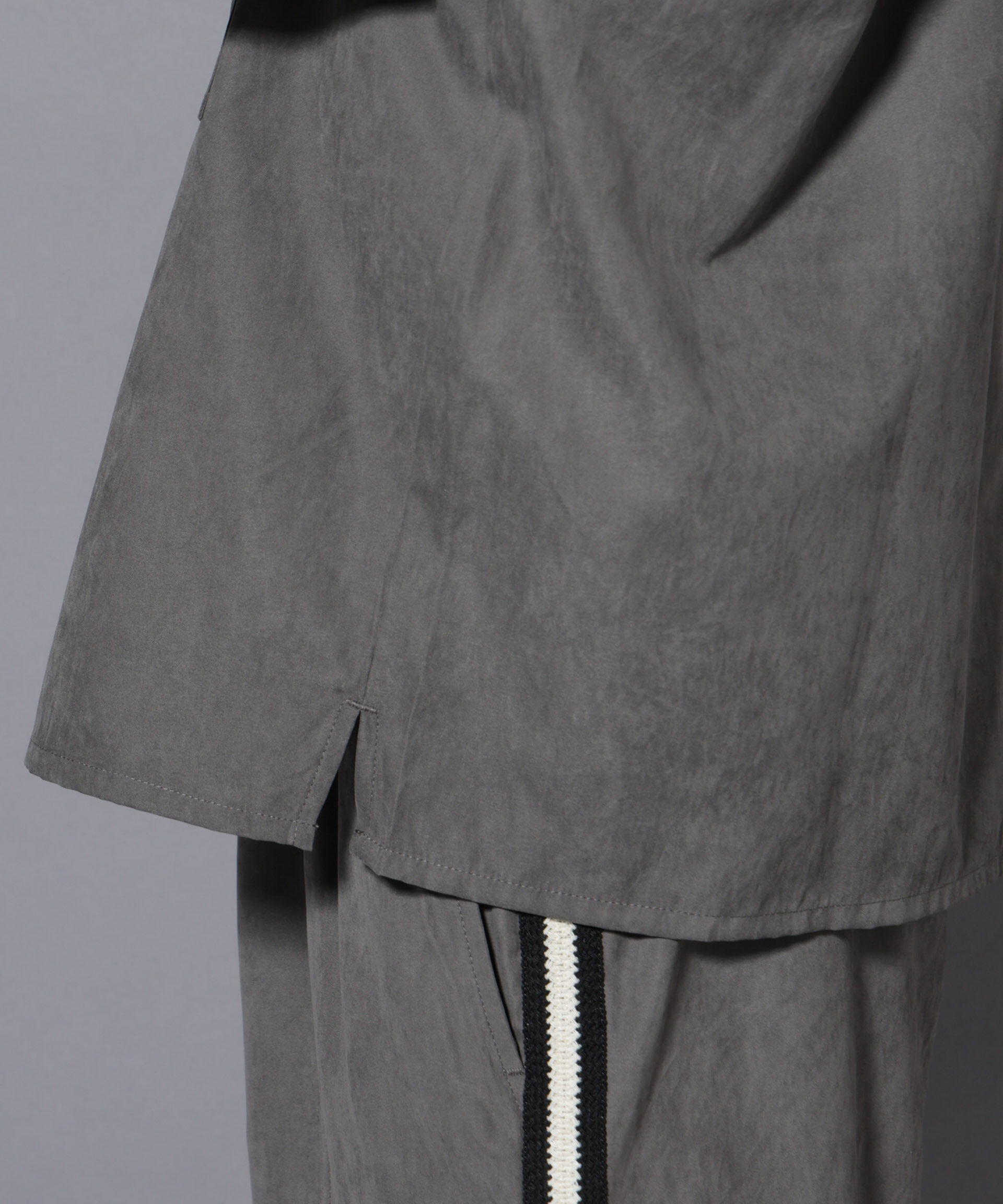 nano･universe「NORMANBROS別注ワイドポケット ピーチ起毛シャツ(セットアップ可)」|シャツ・ブラウス|