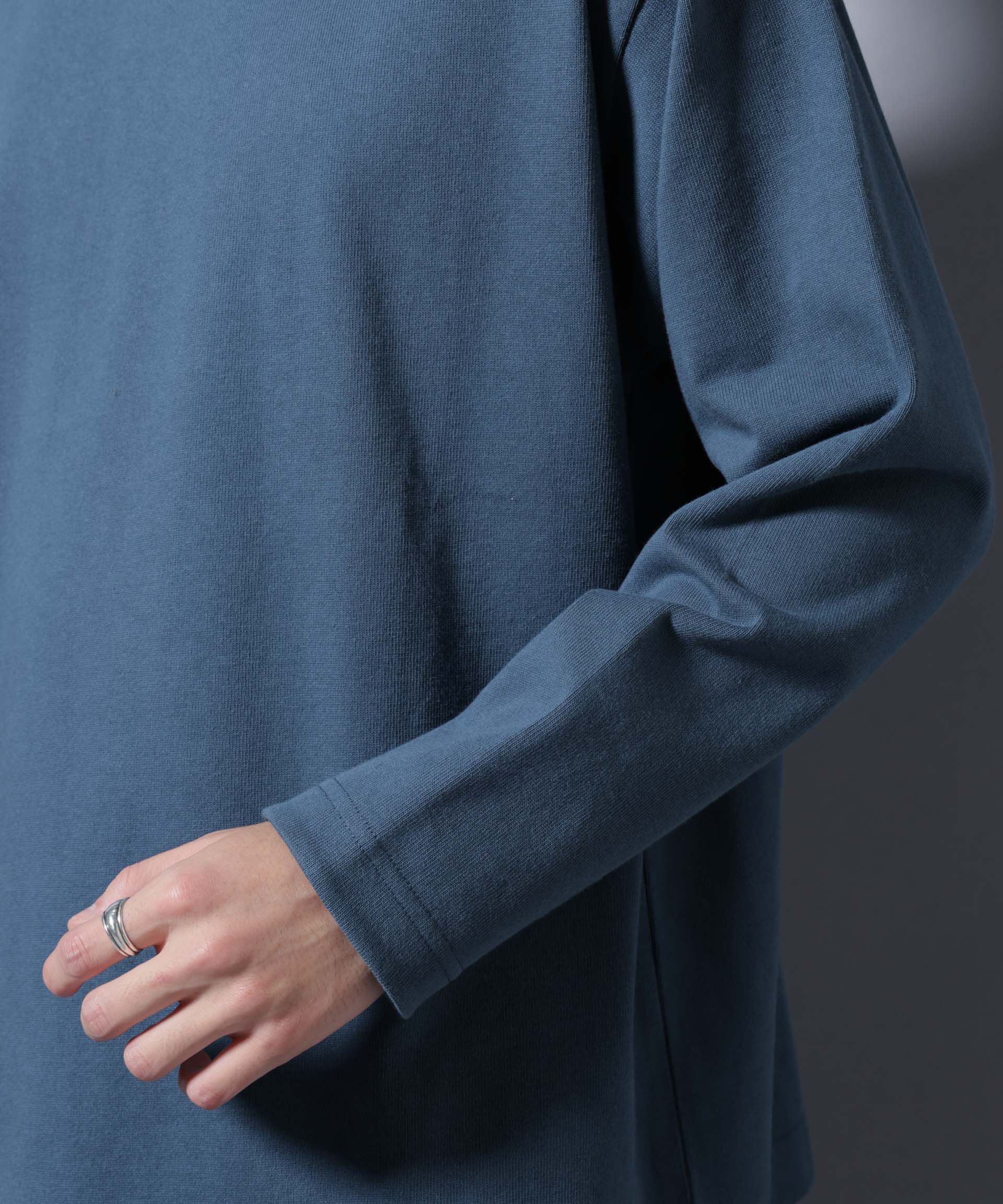 nano･universe「天竺ヘビーコットンボートネックＴシャツ 長袖」|Tシャツ・カットソー|