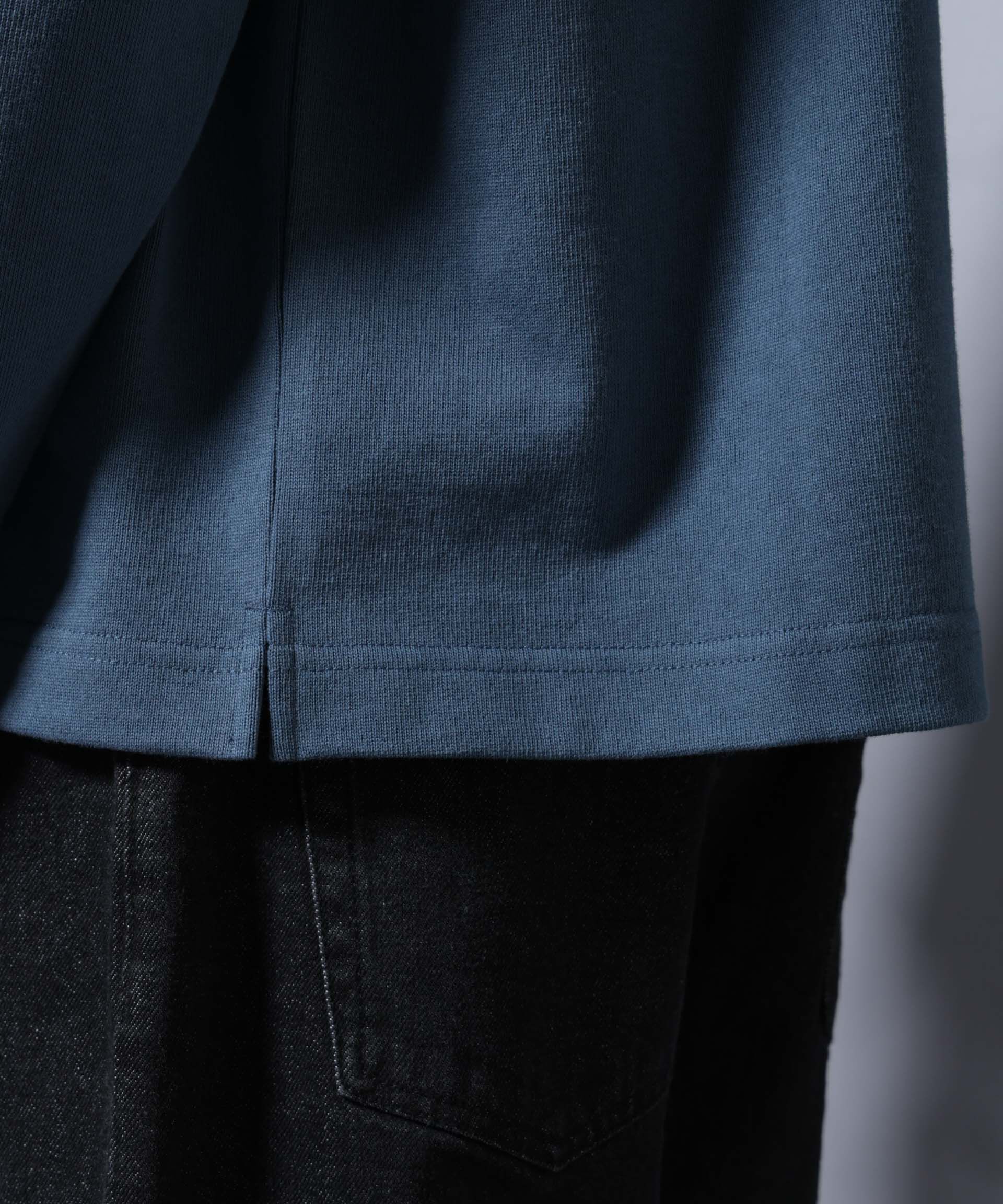 nano･universe「天竺ヘビーコットンボートネックＴシャツ 長袖」|Tシャツ・カットソー|