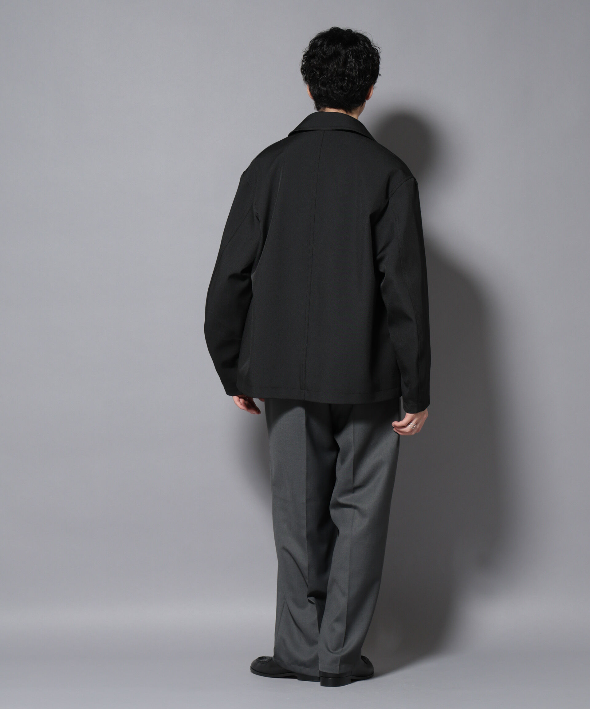 nano･universe「メタルギアボンディングFUSIONSYSTEMカーコート」|ブルゾン・スタジャン|